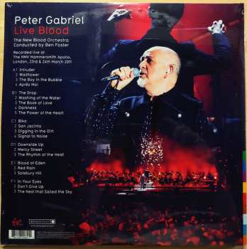 3LP Peter Gabriel: Live Blood LTD | CLR