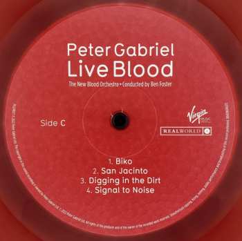 3LP Peter Gabriel: Live Blood LTD | CLR