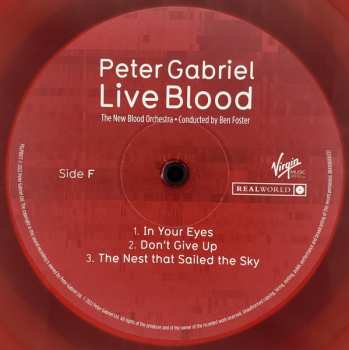 3LP Peter Gabriel: Live Blood LTD | CLR