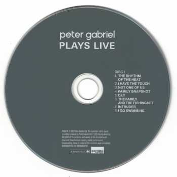 2CD Peter Gabriel: Plays Live