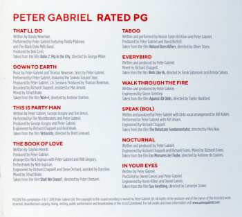 CD Peter Gabriel: Rated PG