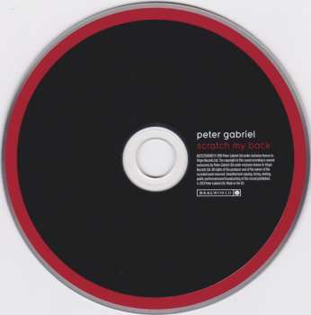 2CD Peter Gabriel: Scratch My Back / And I'll Scratch Yours