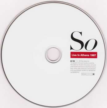 3CD/Doos Peter Gabriel: So LTD | DLX