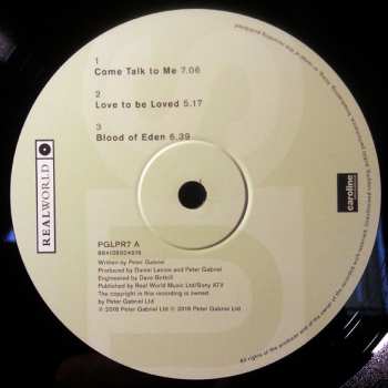 2LP Peter Gabriel: Us