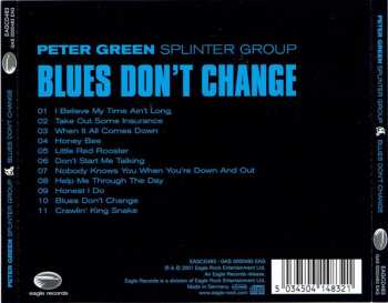 CD Peter Green Splinter Group: Blues Don't Change