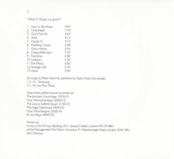 2CD Peter Hammill: PNO GTR VOX  Live Performances