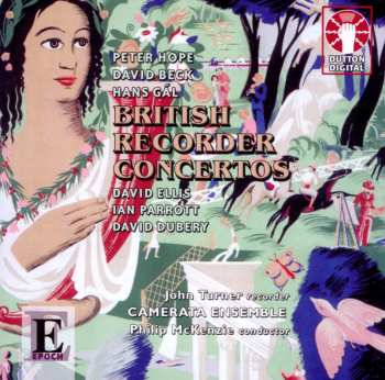 CD Hans Gal: British Recorder Concertos