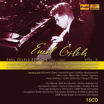 15CD Fritz Reiner: Emil Gilels Edition Vol.2