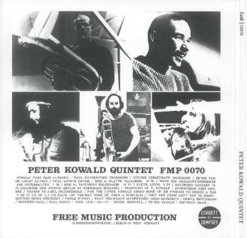 CD Peter Kowald Quintet: Peter Kowald Quintet