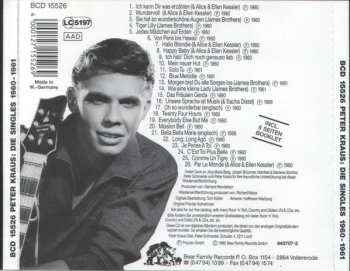 CD Peter Kraus: Die Singles 1960-61