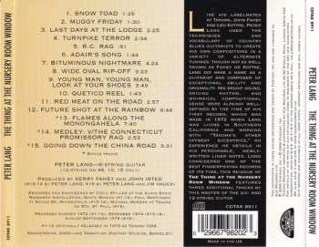 CD Peter Lang: The Thing At The Nursery Room Window