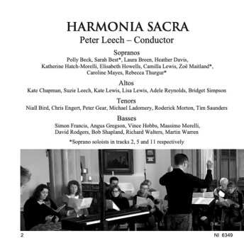 CD Harmonia Sacra: Lux Memoriaque: Light And Remembrance