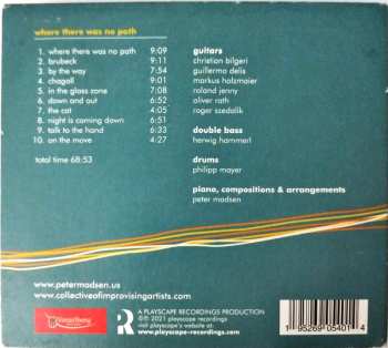 CD Peter Madsen's Six On Six Guitar Ensemble: Where there was no path DIGI