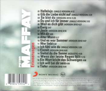 CD Peter Maffay: Erinnerungen