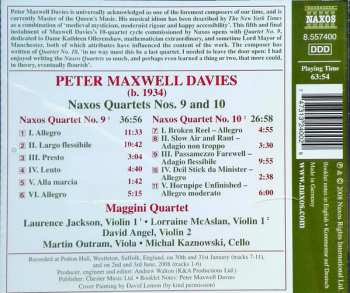 CD Peter Maxwell Davies: Naxos Quartets Nos. 9 And 10