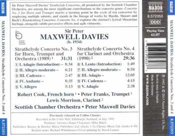 CD Scottish Chamber Orchestra: Strathclyde Concertos No. 3 & No. 4