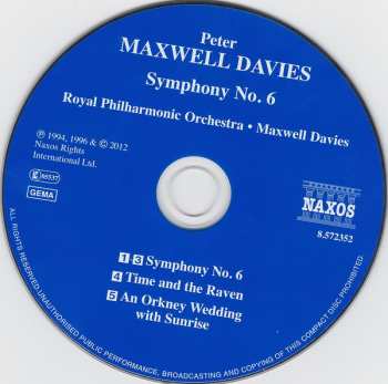CD The Royal Philharmonic Orchestra: Symphony No. 6