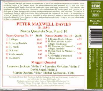 5CD Peter Maxwell Davies: The Naxos Quartets