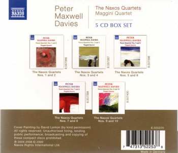 5CD Peter Maxwell Davies: The Naxos Quartets