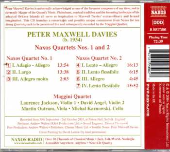 5CD Peter Maxwell Davies: The Naxos Quartets