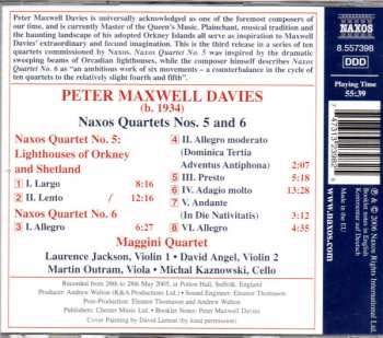 5CD Peter Maxwell Davies: The Naxos Quartets
