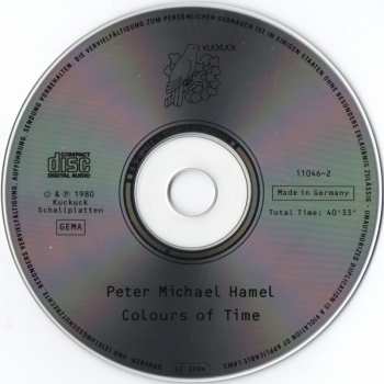 2CD Peter Michael Hamel: Colours Of Time / Bardo