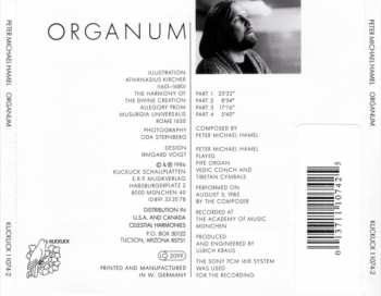 CD Peter Michael Hamel: Organum