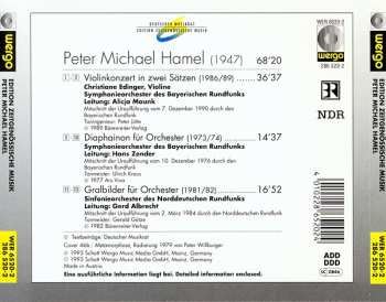 CD Peter Michael Hamel: Violinkonzert / Diaphainon / Gralbilder