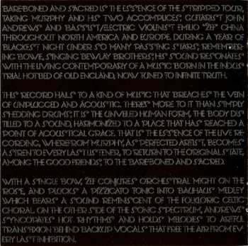CD Peter Murphy: Bare-Boned And Sacred