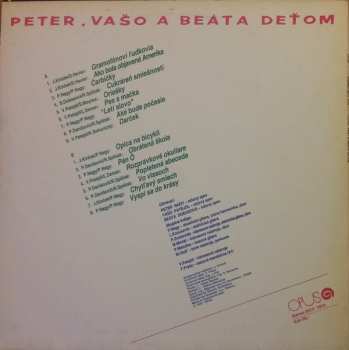 LP Beáta Dubasová: Peter, Vašo A Beáta Deťom