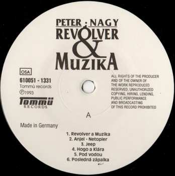 LP Peter Nagy: Revolver & Muzika