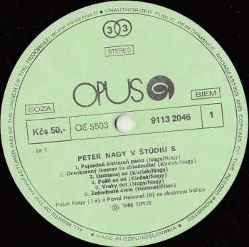 LP Peter Nagy: V Štúdiu S