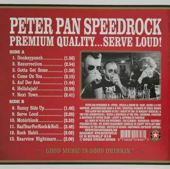 LP Peter Pan Speedrock: Premium Quality...Serve Loud! LTD
