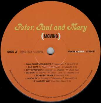 LP Peter, Paul & Mary: (Moving) LTD