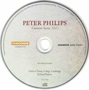 CD Richard Marlow: Cantiones Sacre 1612