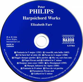 CD Elizabeth Farr: Harpsichord Works