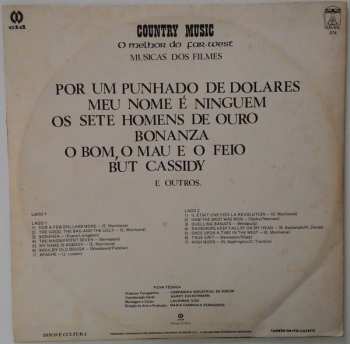 LP Peter Rogers E Sua Orquestra: Country Music: O Melhor Do Far-West