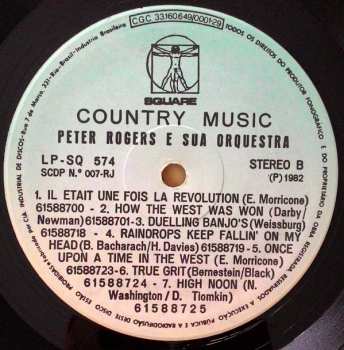LP Peter Rogers E Sua Orquestra: Country Music: O Melhor Do Far-West