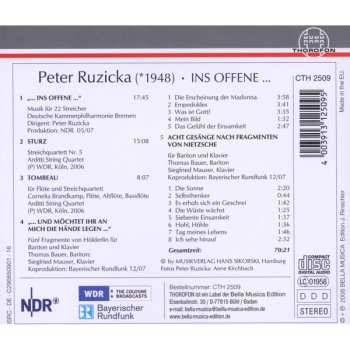 CD Peter Ruzicka: Ins Offene...