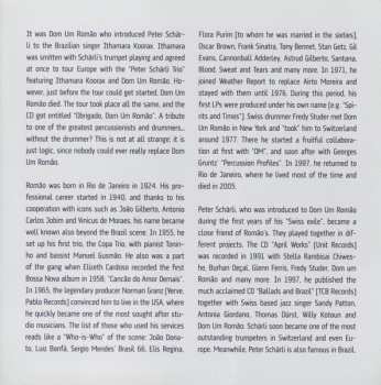 CD Peter Schärli Trio: Obrigado Dom Um Romão