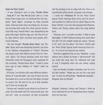 CD Peter Schärli Trio: Obrigado Dom Um Romão