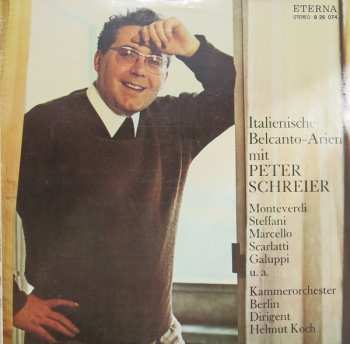 LP Peter Schreier: Italienische Belcanto-Arien Mit Peter Schreier