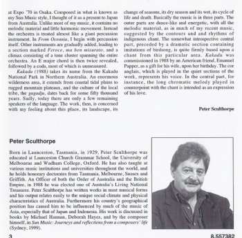 CD Peter Sculthorpe: Earth Cry / Piano Concerto