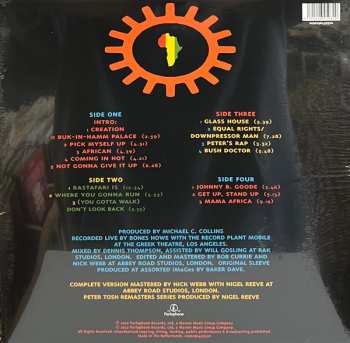 2LP Peter Tosh: Complete Captured Live CLR