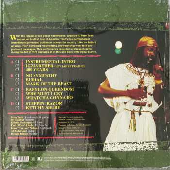 2LP Peter Tosh: Live & Dangerous: Boston 1976 CLR