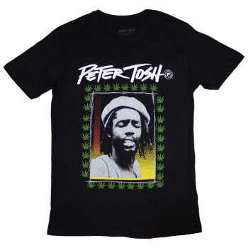 Merch Peter Tosh: T-shirt Leaf Frame