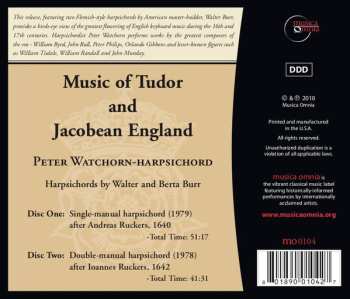 2CD Peter Watchorn: Music Of Tudor And Jacobean England