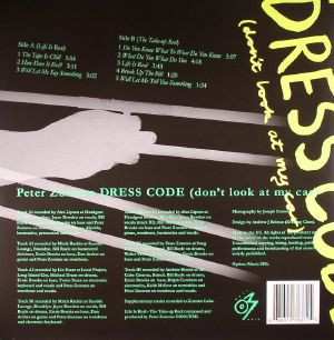 LP Peter Zummo: Dress Code (Don't Look At My Car)