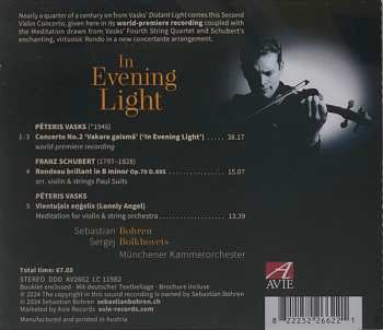 CD Franz Schubert: In Evening Light