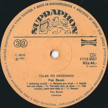 LP Petr Rezek: Tulák Po Hvězdách